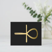 Carte Postale Symbole Ankh cross-égyptien (Debout devant)