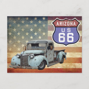 Carte Postale Symbole Arizona Route 66