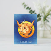 Carte Postale SYMBOLE Astrologie Taurus (Debout devant)