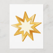 Carte Postale Symbole baha'i (Devant)