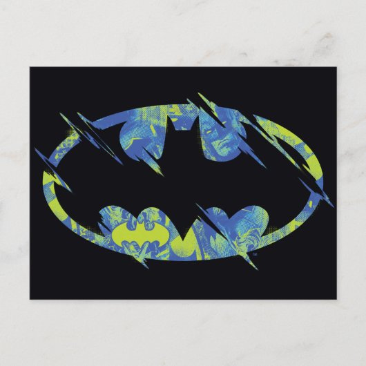 Carte Postale Symbole Batman Électrique (Devant)
