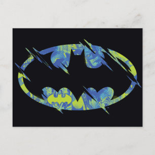 Carte Postale Symbole Batman Électrique