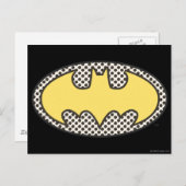 Carte Postale Symbole Batman | Logo d'affichage (Devant / Derrière)