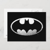 Carte Postale Symbole Batman | Logo Grainy (Devant / Derrière)