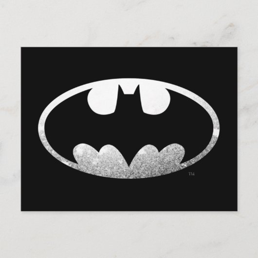 Carte Postale Symbole Batman | Logo Grainy (Devant)