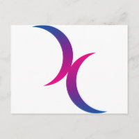 Symbole bisexuel de lune