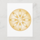 Carte Postale Symbole bouddhiste (Devant)