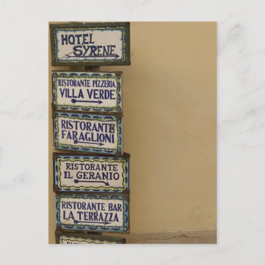 Carte Postale SYMBOLE Capri (Devant)