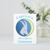 Carte Postale Symbole Capricorne Thunder_Cove (Debout devant)