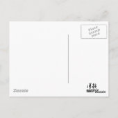 Carte Postale Symbole chinois pour hérisson (Dos)
