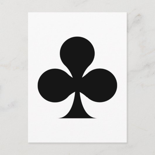 Carte Postale Symbole Club (Devant)