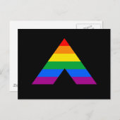 CARTE POSTALE SYMBOLE D'ALLIÉ DROIT (Devant / Derrière)