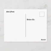 Carte Postale SYMBOLE D'Astrologie Aquarius Horoscope Zodiac (Dos)