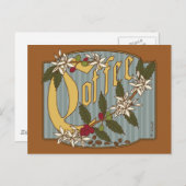 CARTE POSTALE SYMBOLE DE CAFÉ VITALIEN (Devant / Derrière)