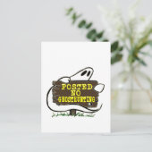 Carte Postale Symbole de chasse aux fantômes (Debout devant)