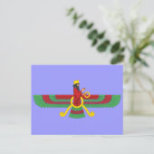 Carte Postale Symbole de Faravahar (Debout devant)