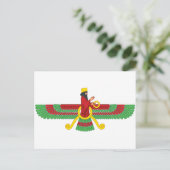 Carte Postale Symbole de Faravahar (Debout devant)
