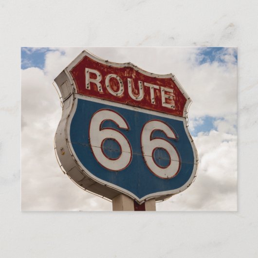Carte Postale Symbole de la Route 66 (Devant)
