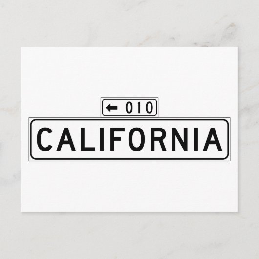 Carte Postale Symbole de la rue California, San Francisco (Devant)