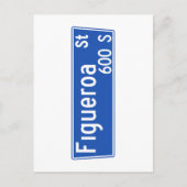 Carte Postale Symbole de la rue Figueroa, Los Angeles, CA (Devant)