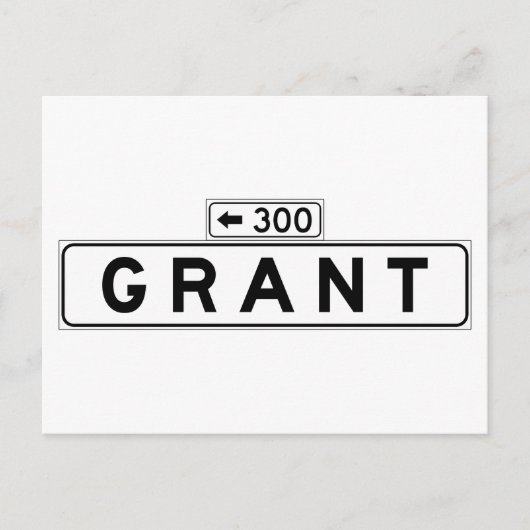 Carte Postale Symbole de la rue Grant Ave, San Francisco (Devant)