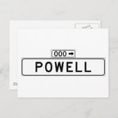 Carte Postale Symbole de la rue Powell, San Francisco (Devant / Derrière)