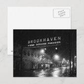 Carte Postale Symbole de la ville de Brookhaven, Mississippi (Devant / Derrière)