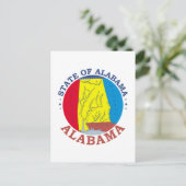 Carte Postale Symbole de l'Alabama (Debout devant)