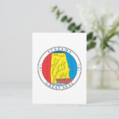 Carte Postale Symbole de l'Alabama (Debout devant)