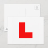 Carte Postale Symbole de l'apprenant (Devant / Derrière)