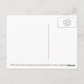 Carte postale Symbole de l'Équilibre (Dos)