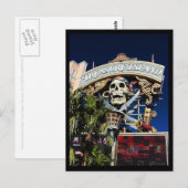 Carte Postale Symbole de l'île au trésor (Devant / Derrière)