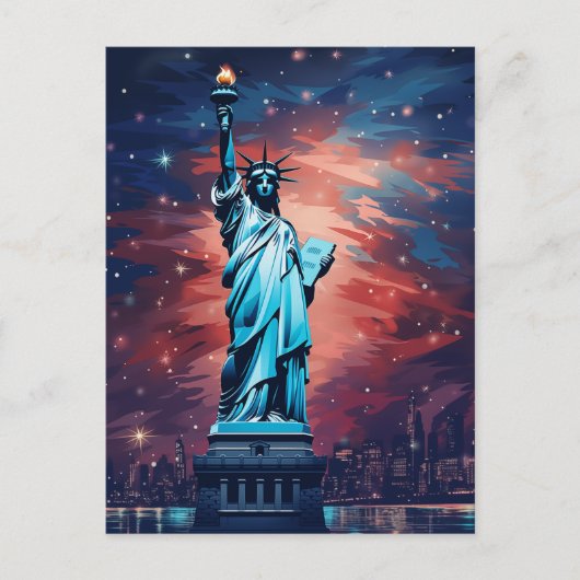 Carte Postale Symbole de l'indépendance américaine #2 (Devant)