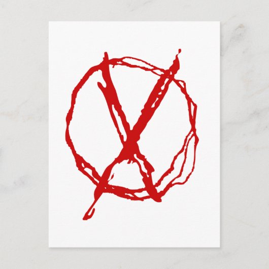 Carte Postale Symbole de l'opérateur (Devant)