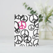 Carte Postale Symbole de paix (Debout devant)