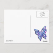 Carte Postale Symbole de Paix Moderne Rétro Oiseaux & Fleurs II (Dos)