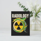 Carte Postale Symbole de radiologie Radiologue aux rayons X (Debout devant)