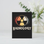 Carte Postale Symbole de radiologie rétro Radiologue Xray (Debout devant)