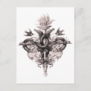 Carte postale Symbole de solde