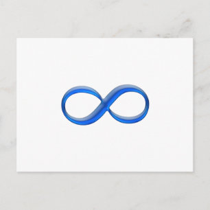 Carte Postale Symbole d'infini