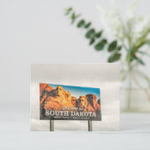 Carte Postale SYMBOLE DU Dakota DU Sud (Debout devant)