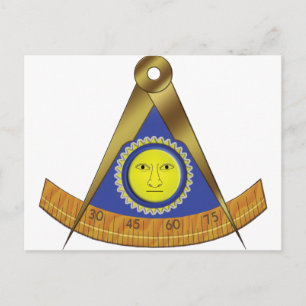 CARTE POSTALE SYMBOLE DU MAÎTRE PASSÉ