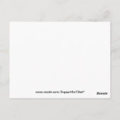 Carte Postale Symbole du nœud sans fin (Dos)
