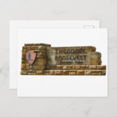 Carte Postale Symbole du parc national Theodore Roosevelt (Devant / Derrière)