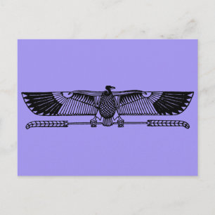 Carte Postale Symbole égyptien : Vautour