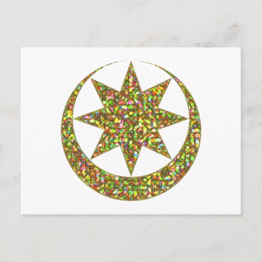 Carte Postale Symbole étoile Astarte (Devant)