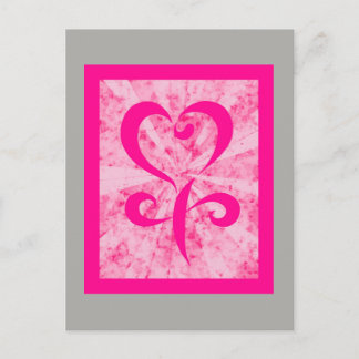 Carte Postale Symbole féminin