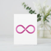 Carte Postale Symbole infini (Debout devant)