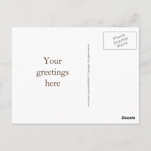 Carte Postale Symbole Jain (Dos)