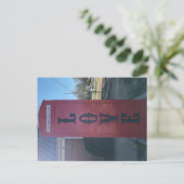 Carte Postale Symbole LOVEworks de la cabine téléphonique (Debout devant)